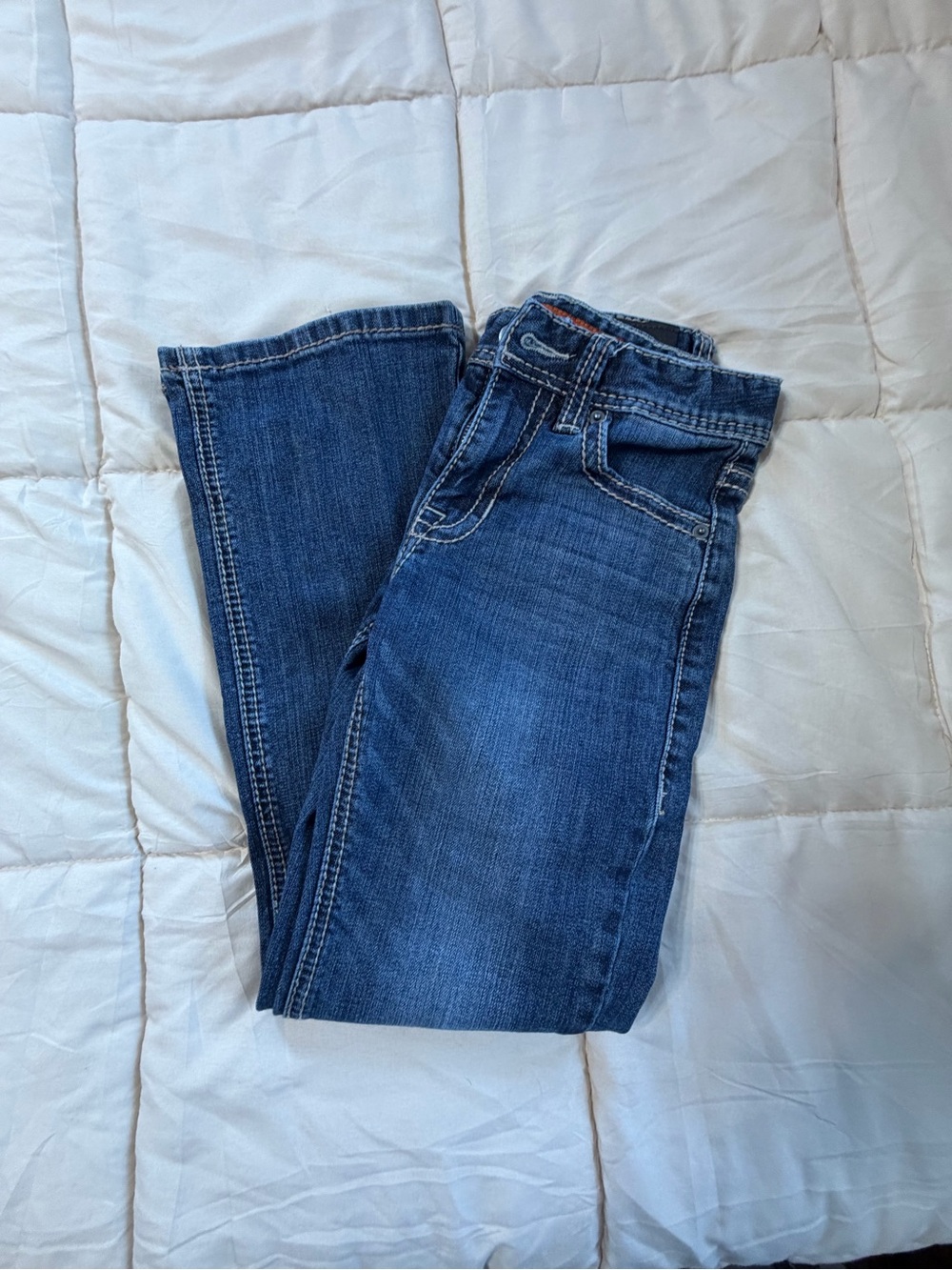 Rock & Roll girls kids Boot Cut Jeans - Blue Denim